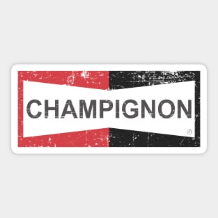 Champignon Vintage Sticker